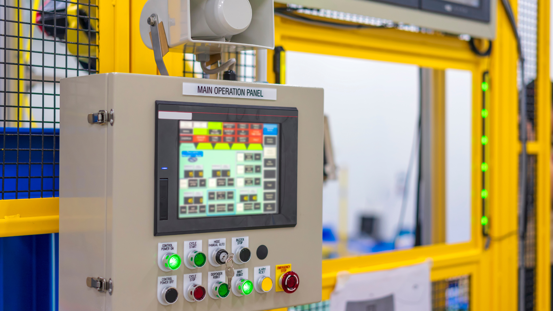 Panel operatorski i systemy automatyki